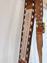 Load image into Gallery viewer, Grey Icelandic Sheep with Pink Metallic Leather