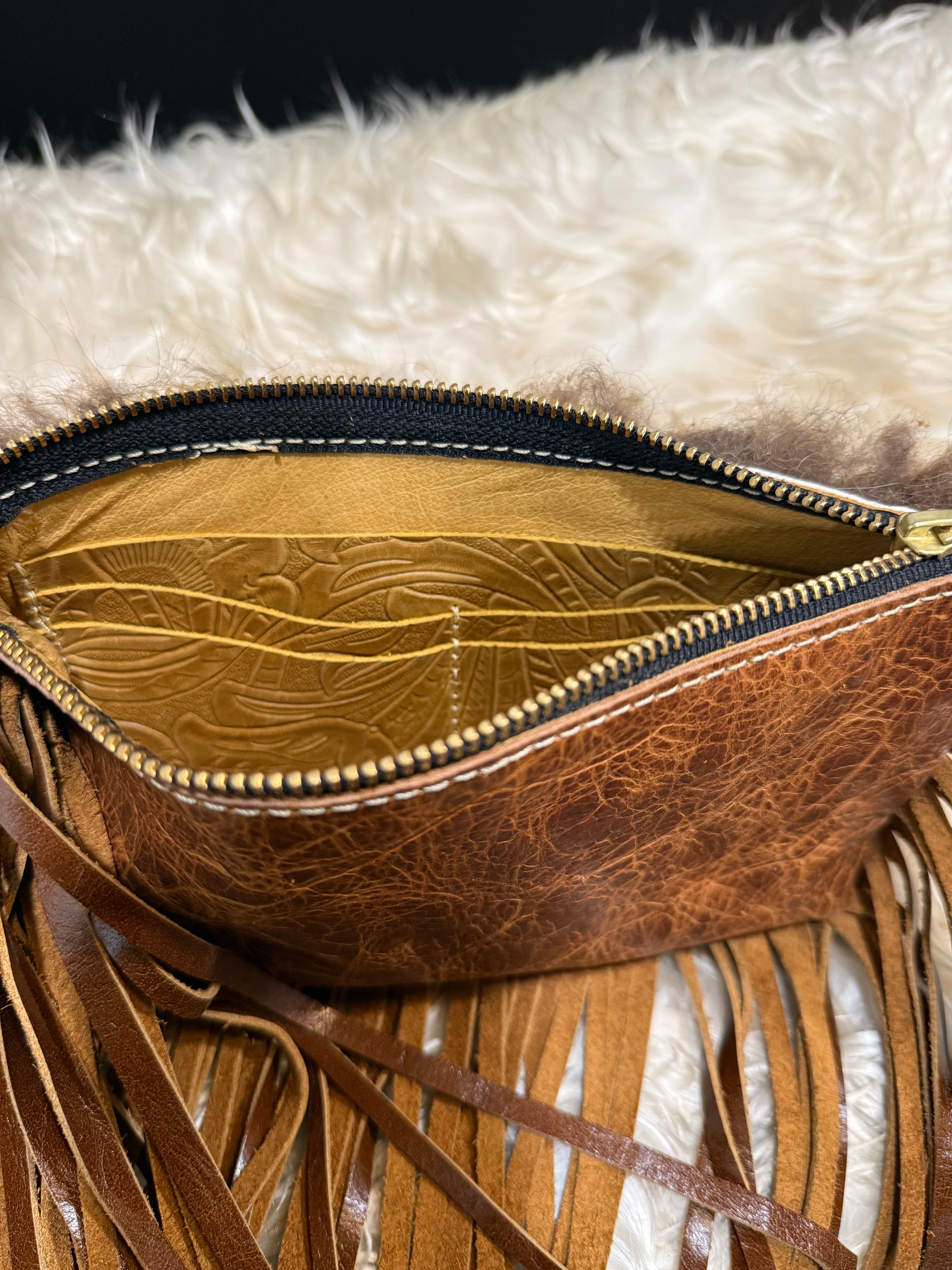Buffalo Jessica Wristlet with Fringe