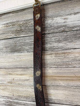 Load image into Gallery viewer, Vintage Leather Western Belt Purse Strap

