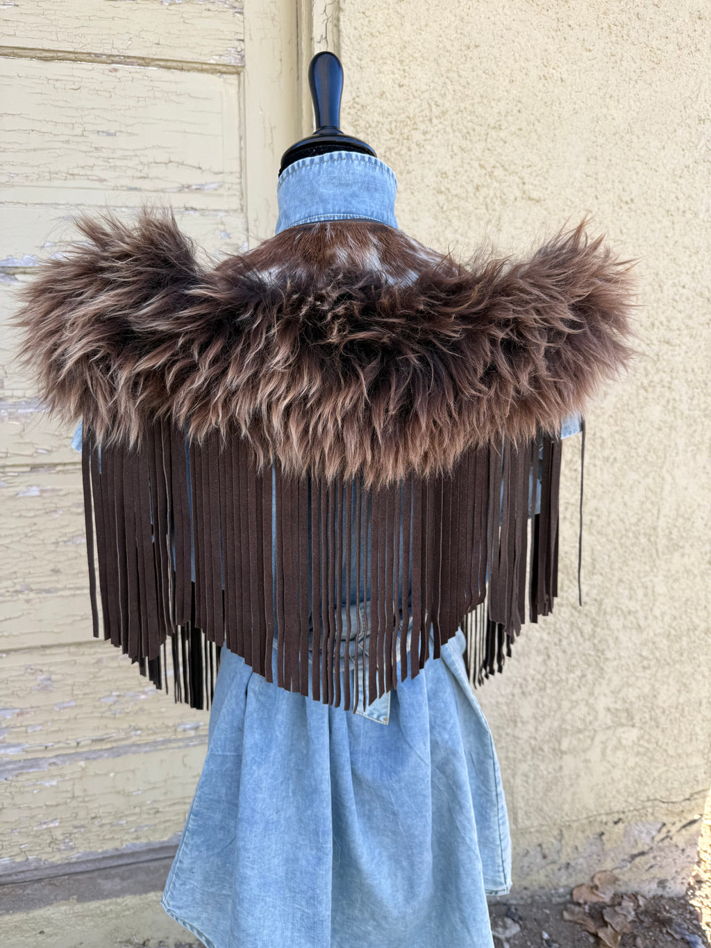 Western Fur & Fringe C A P E