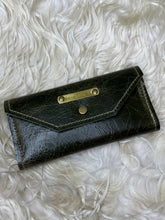 Load image into Gallery viewer, Dark Green Leather Trifold Wallet
