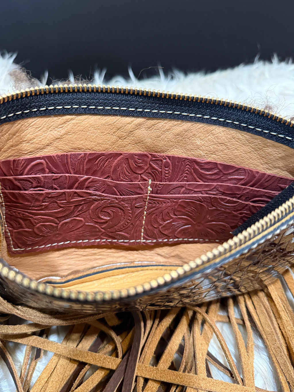 Buffalo Jessica Wristlet with Fringe