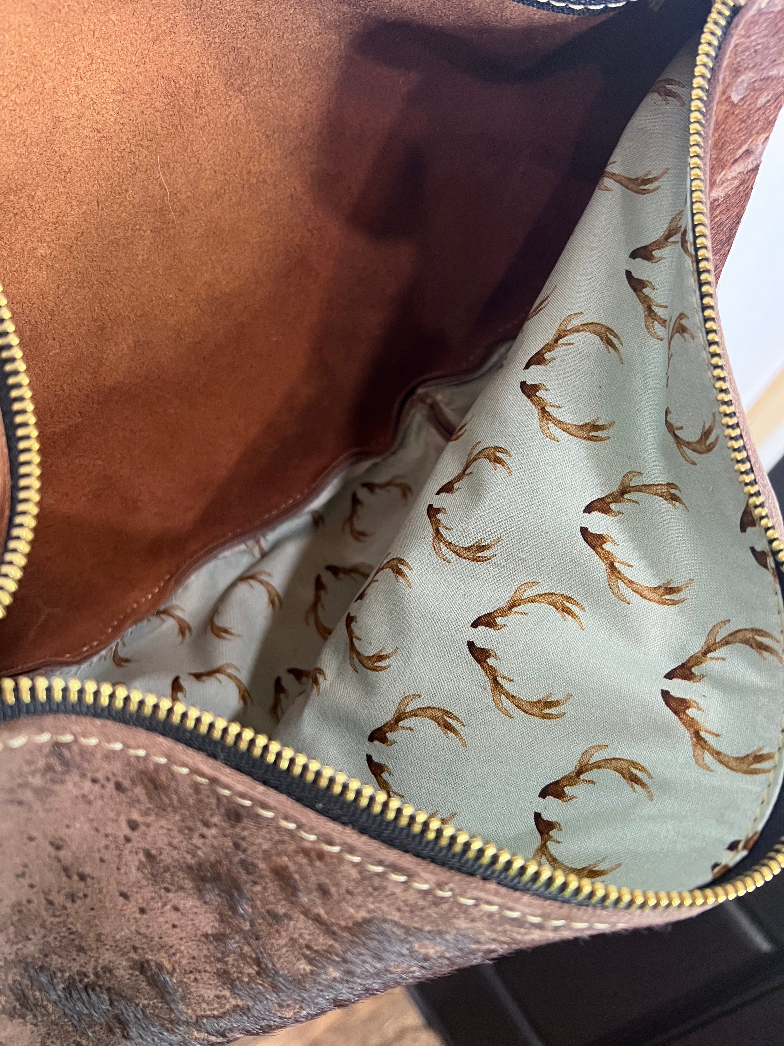 Kaycee Bag Brown Acid Wash