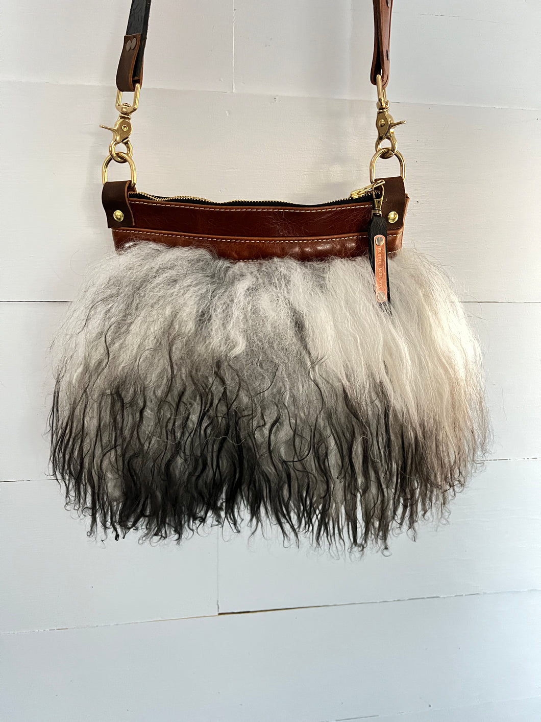 Grey Icelandic Sheep Bag