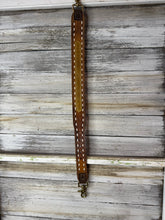Load image into Gallery viewer, Mustard Accent Buckstitch Shoulder Strap
