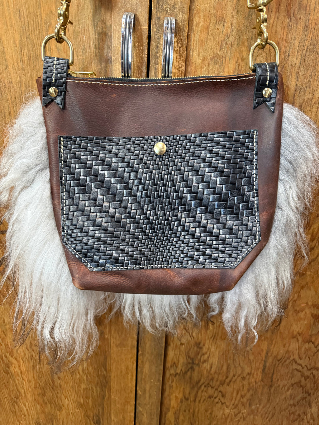 Icelandic Sheep Wooly Bag