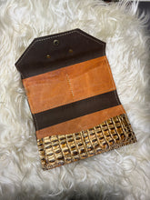 Load image into Gallery viewer, Green Trifold Wallet Genuine Alligator
