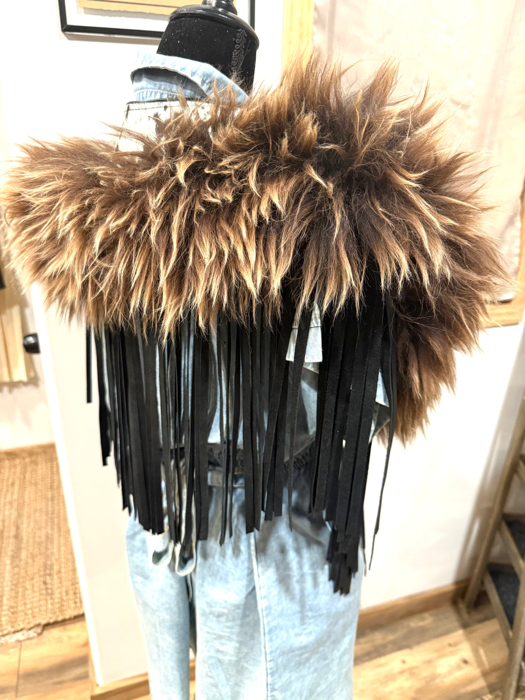 Western Fur & Fringe C A P E