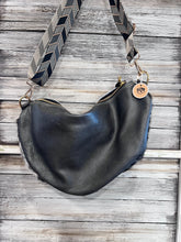 Load image into Gallery viewer, Black and White Cowhide Kaycee Bag
