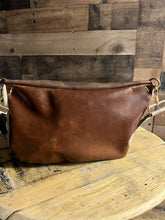 Load image into Gallery viewer, Silver Cowhide and leather Bumbag
