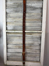 Load image into Gallery viewer, Vintage Leather Western Belt Purse Strap
