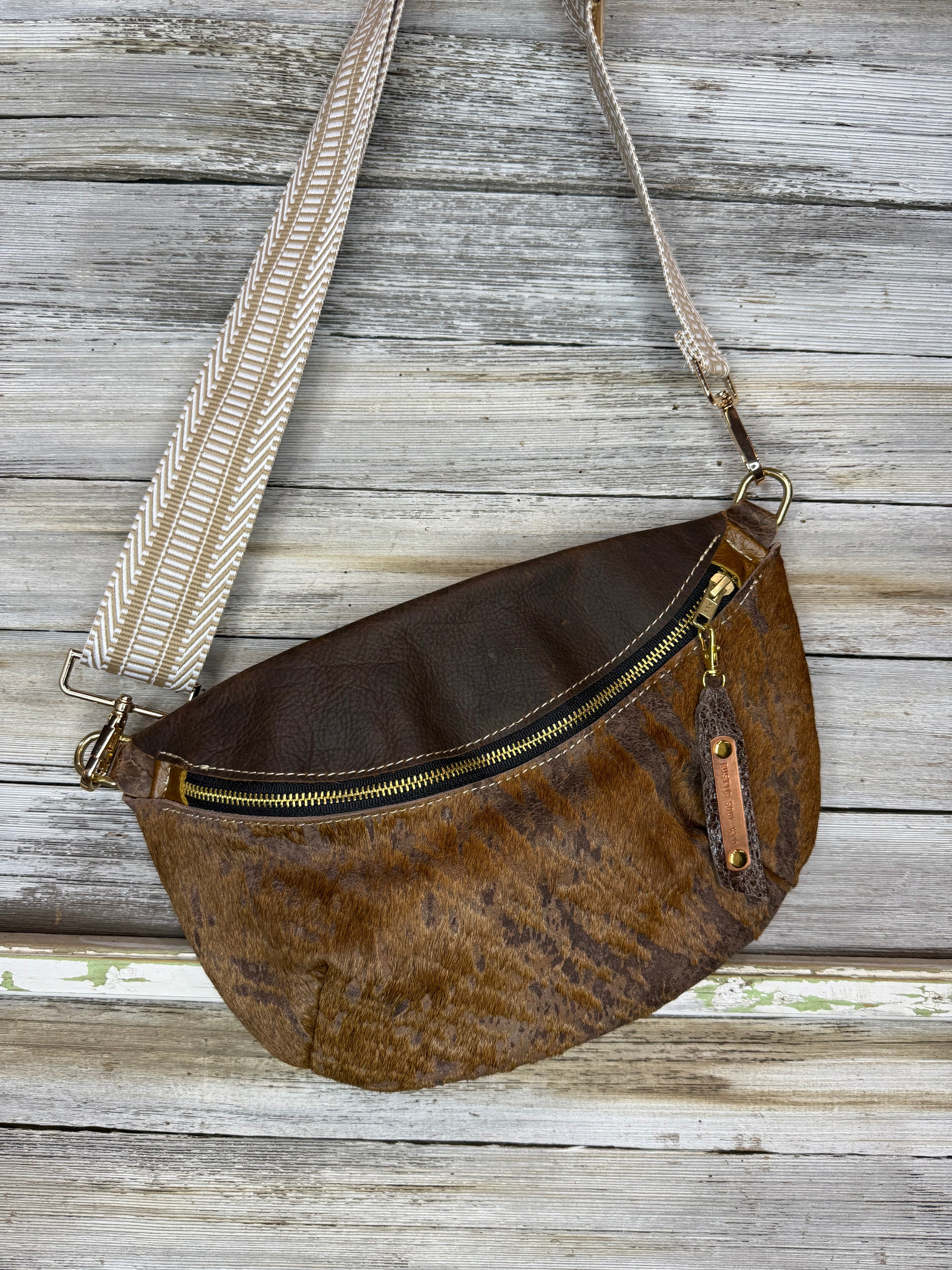 Classic Cowhide Frannie Bag