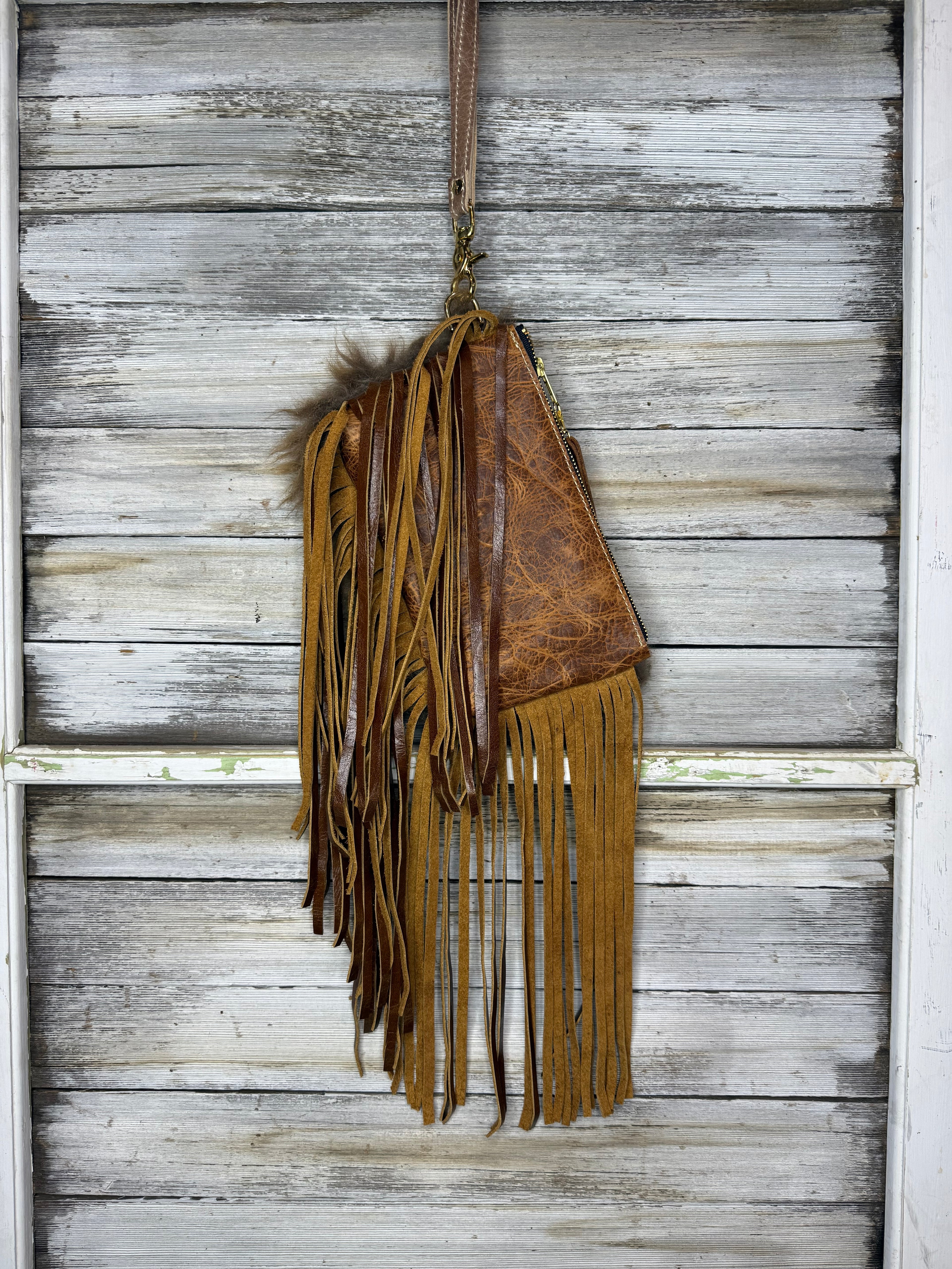 Buffalo Jessica Wristlet with Fringe