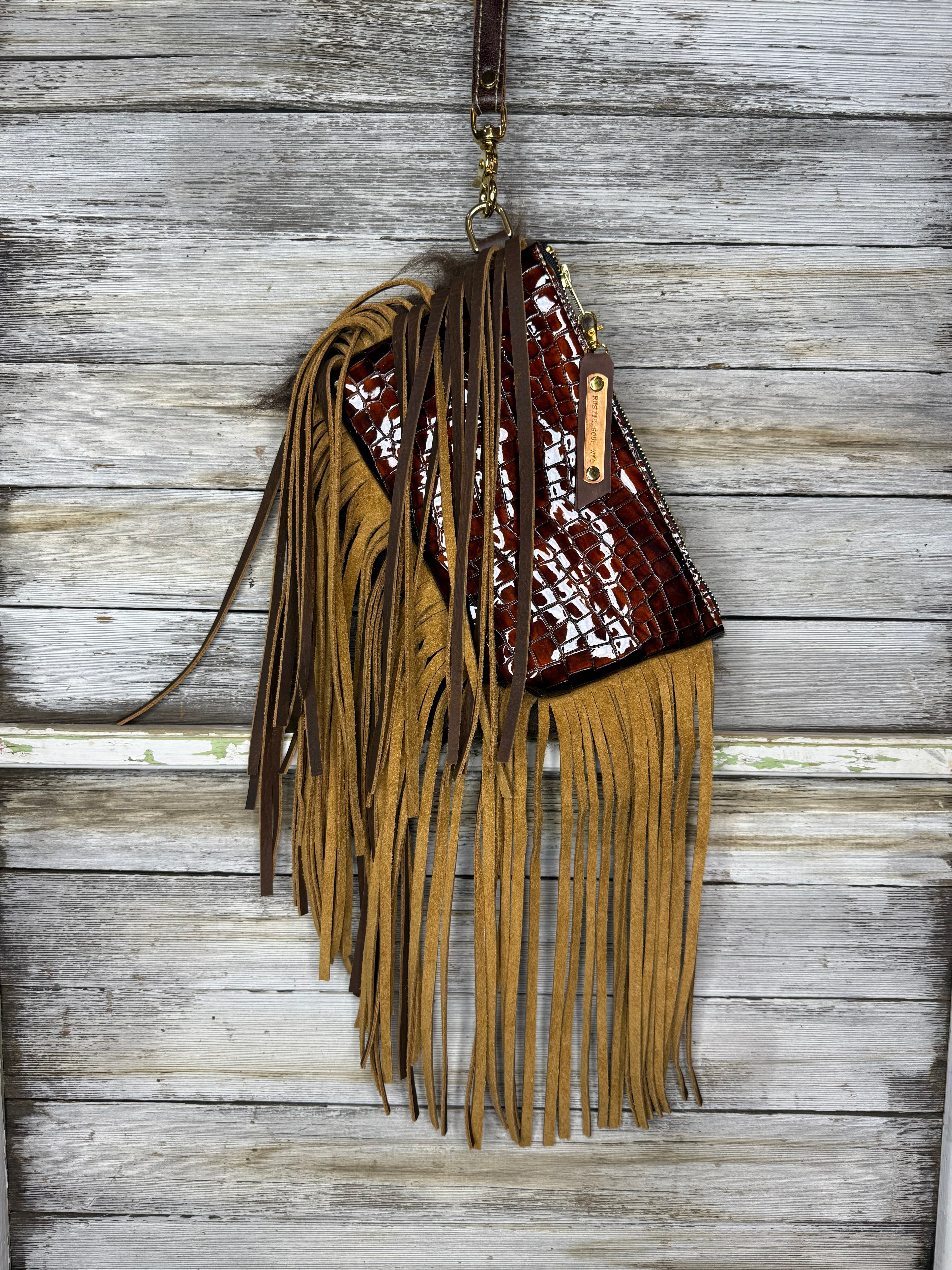 Buffalo Jessica Wristlet with Fringe