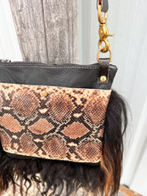 Load image into Gallery viewer, Icelandic Sheep and Python Leather Bag
