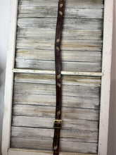 Load image into Gallery viewer, Vintage Leather Western Belt Purse Strap
