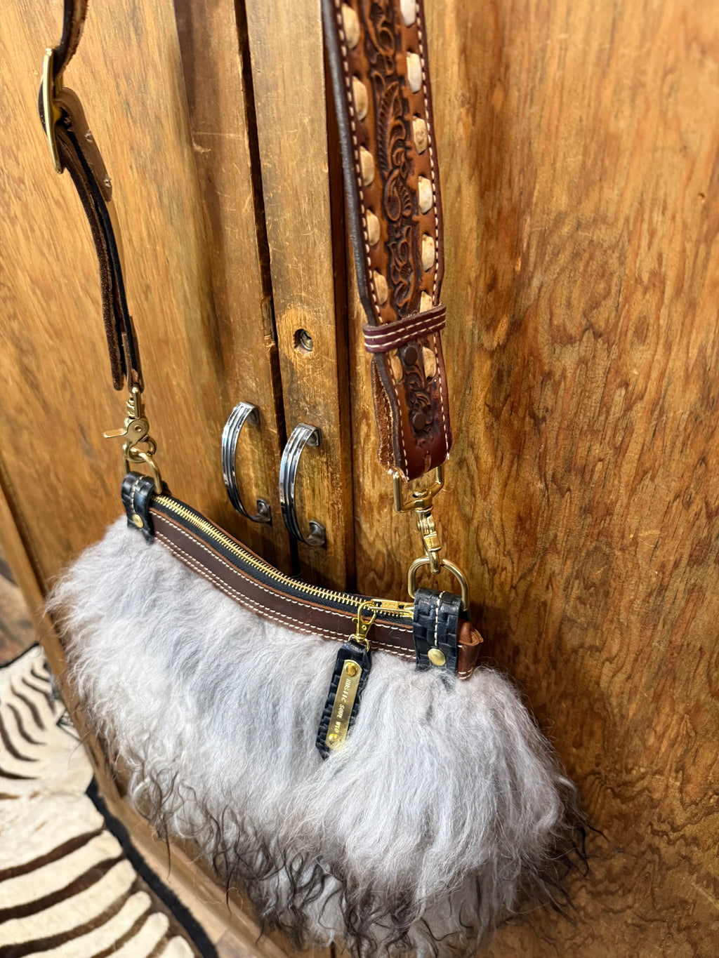 Icelandic Sheep Wooly Bag