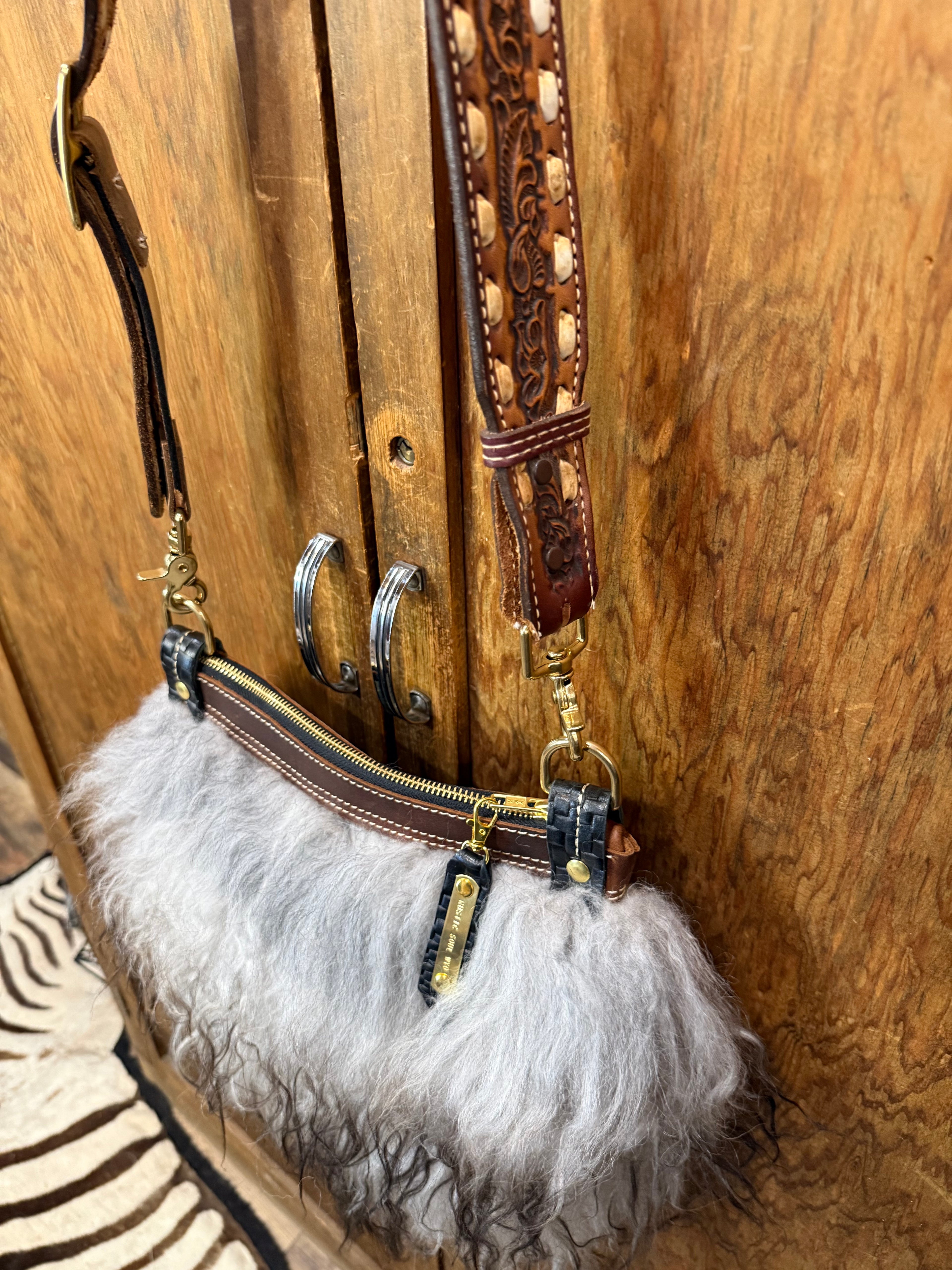 Icelandic Sheep Wooly Bag