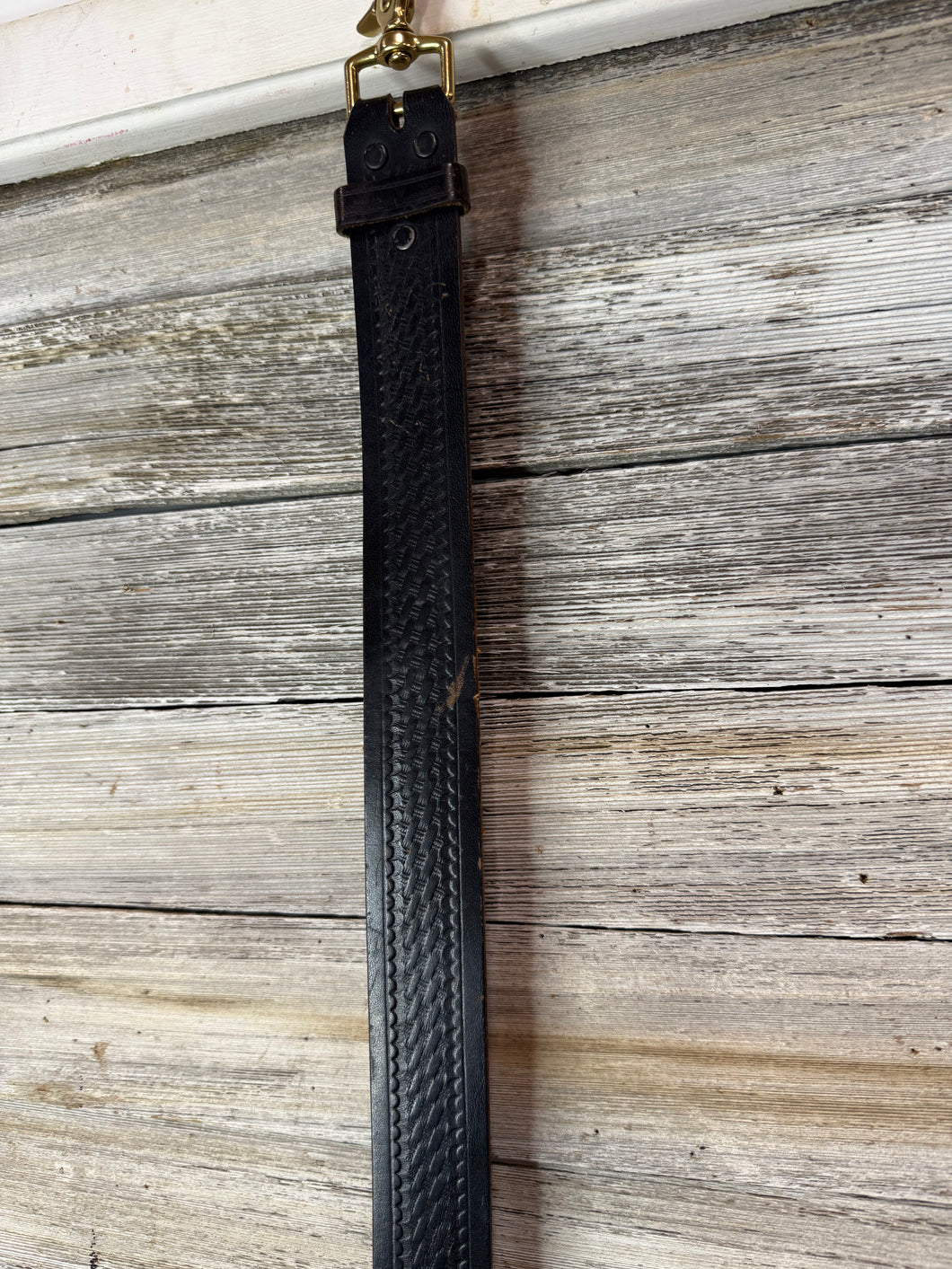 Vintage Leather Belt Purse Strap