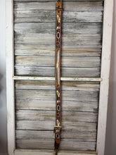 Load image into Gallery viewer, Vintage Painted Leather Western Belt Purse Strap
