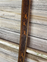 Load image into Gallery viewer, Vintage Leather Western Belt Purse Strap
