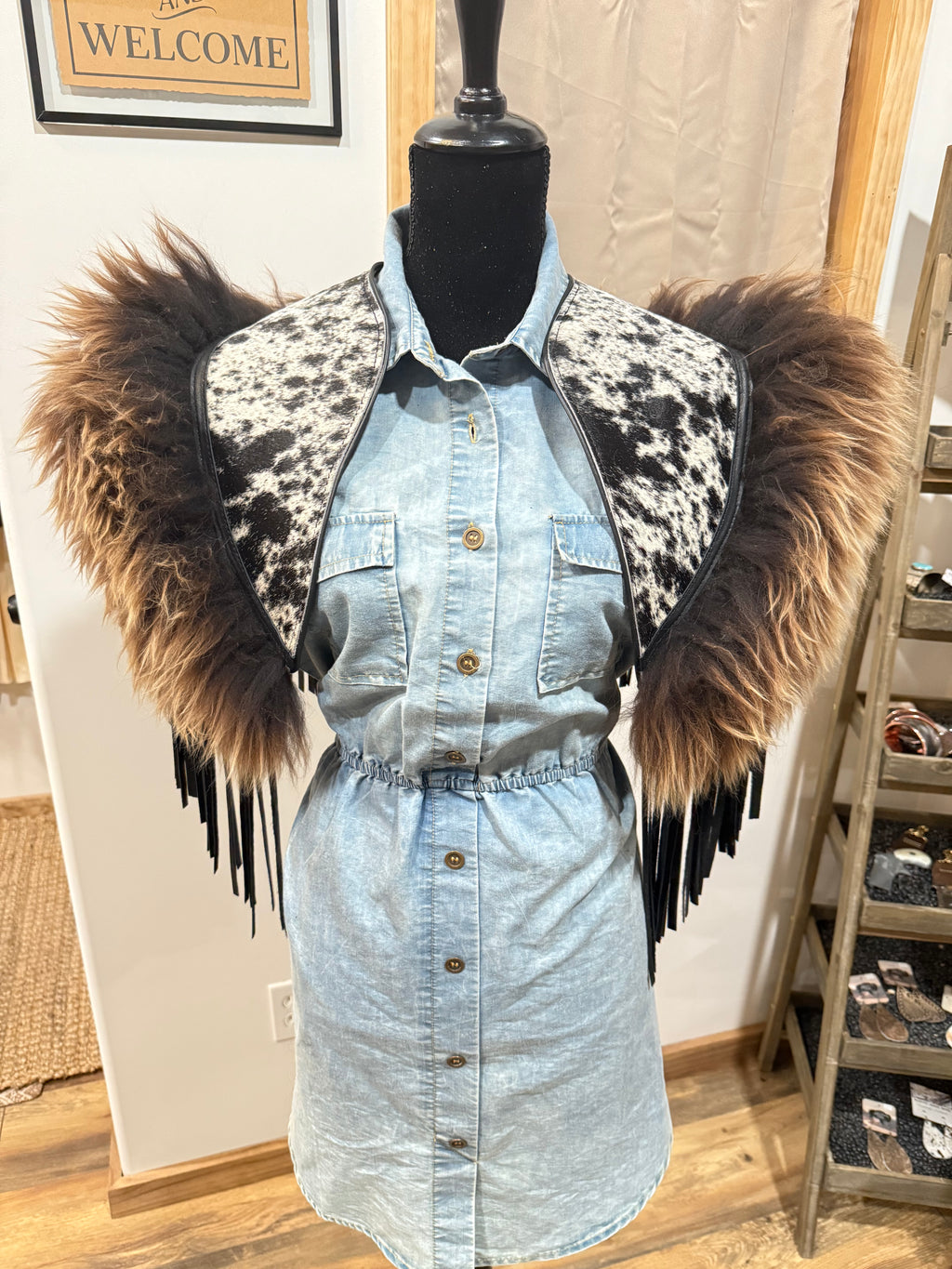 Western Fur & Fringe C A P E