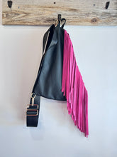 Load image into Gallery viewer, Sheridan Sling Bag Black and Pink
