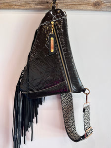 Sheridan Sling Bag Patent Leather