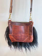 Load image into Gallery viewer, Black and Brown Icelandic Sheep Bag
