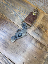 Load image into Gallery viewer, Vintage Pistol Belt Buckle Bag Charm
