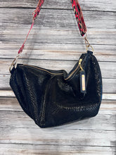 Load image into Gallery viewer, Black Shiny Printed Leather Kaycee Bag
