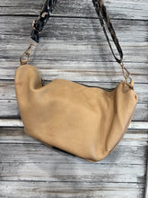 Load image into Gallery viewer, Tan Sueded Leather Kaycee Bag
