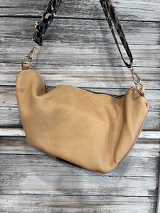 Tan Sueded Leather Kaycee Bag