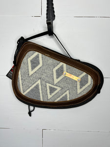 Grey Pendleton Wool Pistol Gun Case