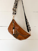 Load image into Gallery viewer, Never Ordinary Collection Brown Leather Bum Bag
