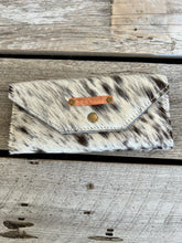 Load image into Gallery viewer, Leather Lined Cowhide Wallet
