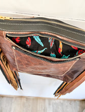 Load image into Gallery viewer, Boho Fringe Cowhide and Leather Classic Bighorn with Concealed Carry
