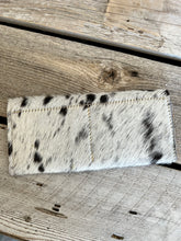 Load image into Gallery viewer, Leather Lined Cowhide Wallet
