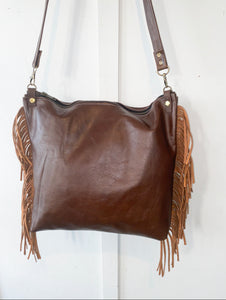 Bighorn Bag with Pendleton Wool and Fringe