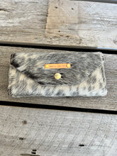 Load image into Gallery viewer, Leather Lined Cowhide Wallet
