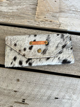 Load image into Gallery viewer, Leather Lined Cowhide Wallet
