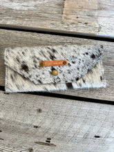 Load image into Gallery viewer, Leather Lined Cowhide Wallet
