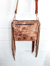 Load image into Gallery viewer, Boho Bighorn Cowhide Bag
