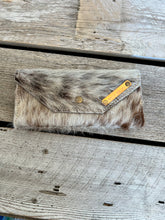 Load image into Gallery viewer, Leather Lined Cowhide Wallet
