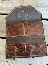 Load image into Gallery viewer, Leather Lined Cowhide Wallet
