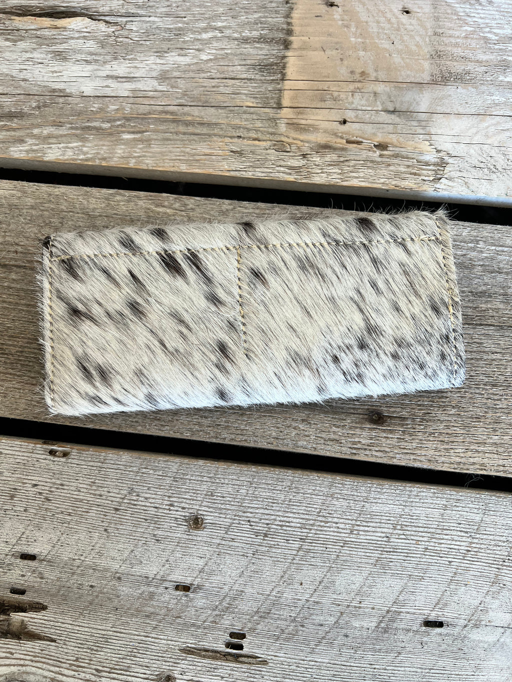 Leather Lined Cowhide Wallet