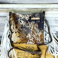 Fringe Mini Handmade Cowhide Fringe Crossbody Bag