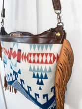 Load image into Gallery viewer, Bighorn Bag with Pendleton Wool and Fringe
